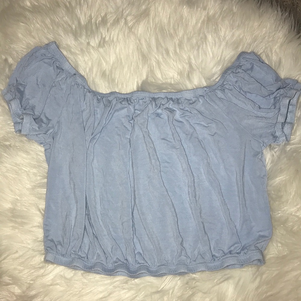 Off the shoulder pac sun crop top!